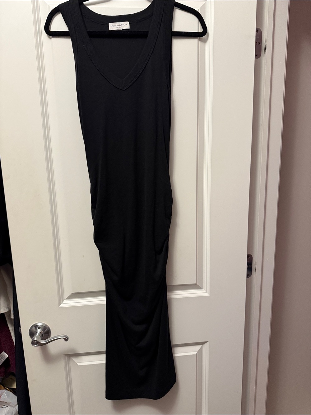 Michael Stars Black Midi Dress